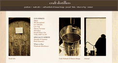 Desktop Screenshot of craftdistillers.com